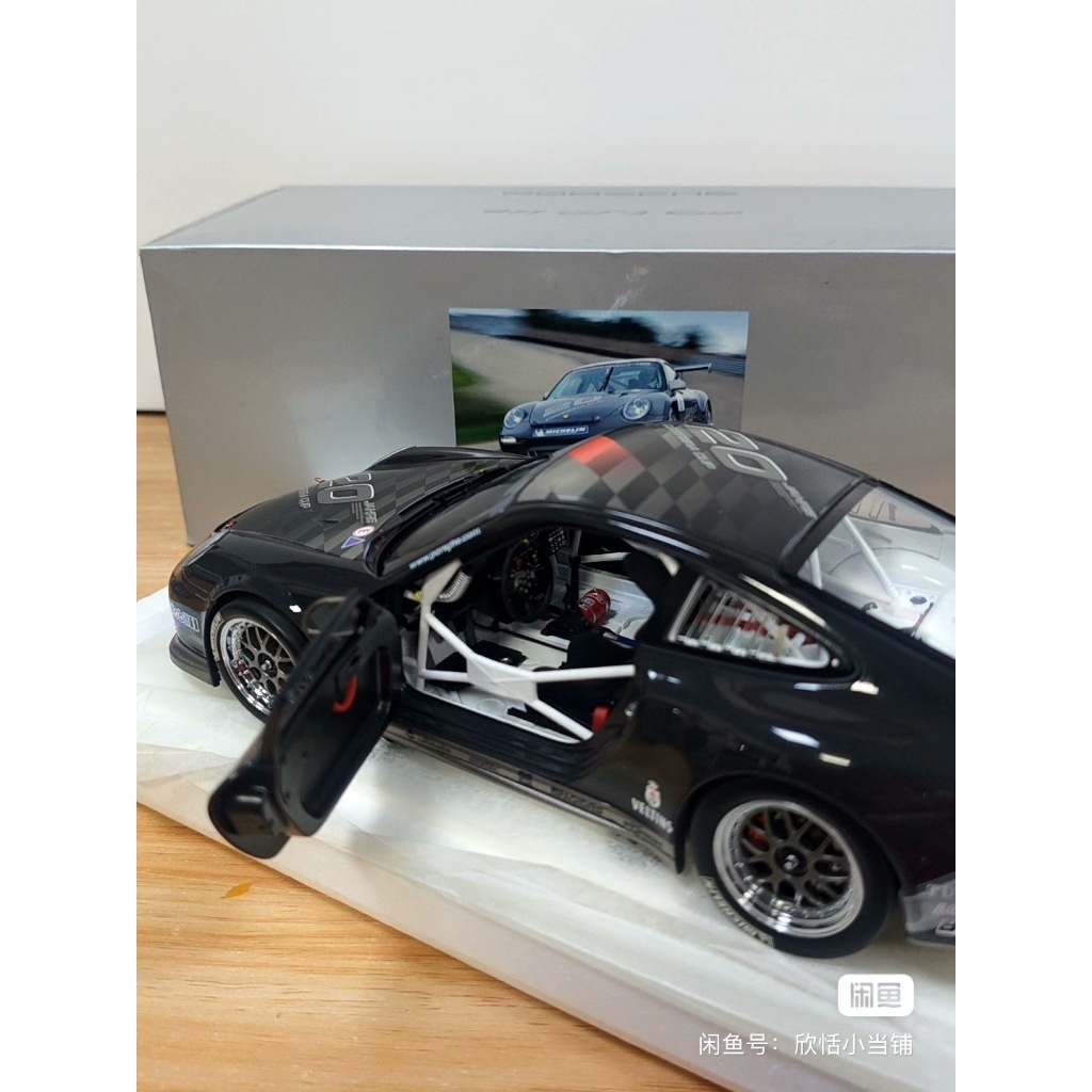 Minichamps 1/18 Porsche 911 (997) GT3 CUP โมเดลรถจําลองโลหะผสม