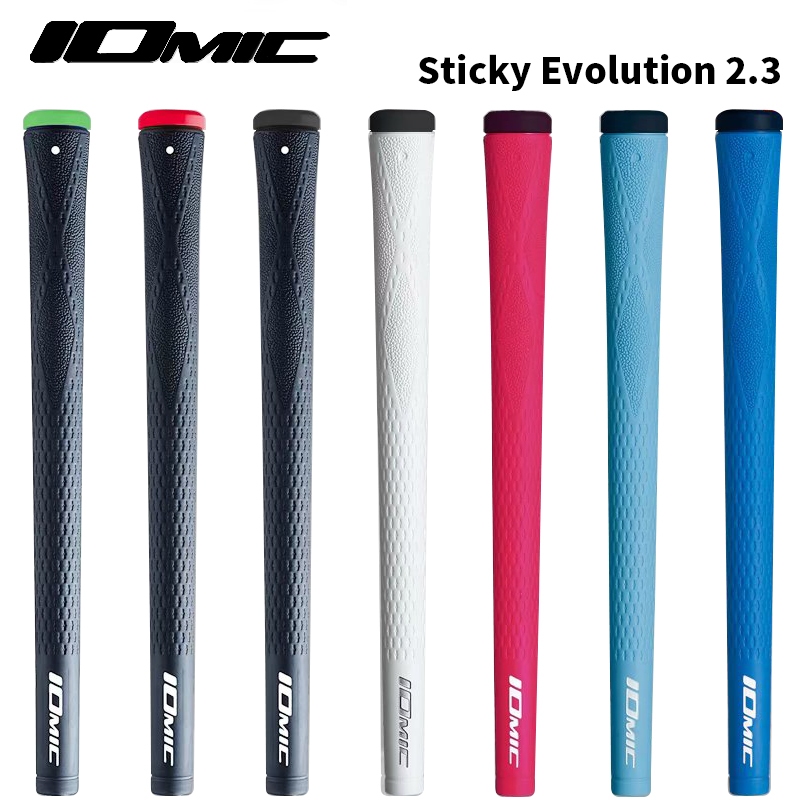ด้ามจับกอล์ฟ IOMIC Sticky Evolution 2.3 ด้ามจับไม้กอล์ฟเหล็ก/ไม้ วัสดุ TPE ประสิทธิภาพสูง