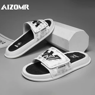 AIZOMR รองเท้าแตะผู้ชาย/รองเท้าแตะ ดีไซน์มีสไตล์ ผลิตจากวัสดุ EVA พื้นนุ่ม ระบายอากาศได้ดี ใส่สบาย รุ่น A2180