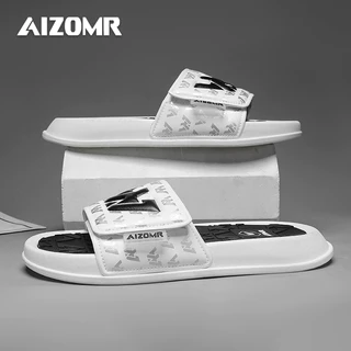 AIZOMR รองเท้าแตะผู้ชาย/รองเท้าแตะ ดีไซน์มีสไตล์ ผลิตจากวัสดุ EVA พื้นนุ่ม ระบายอากาศได้ดี ใส่สบาย รุ่น A2180