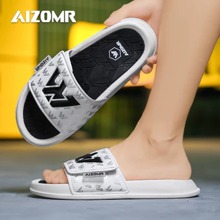 AIZOMR รองเท้าแตะผู้ชาย/รองเท้าแตะ ดีไซน์มีสไตล์ ผลิตจากวัสดุ EVA พื้นนุ่ม ระบายอากาศได้ดี ใส่สบาย รุ่น A2180