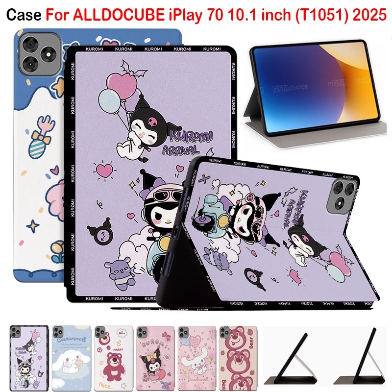 สําหรับ ALLDOCUBE iPlay 70 10.1 นิ้ว (T1051) แฟชั่นน่ารักการ์ตูนแท็บเล็ตป้องกันกรณี iPlay70 10.1 