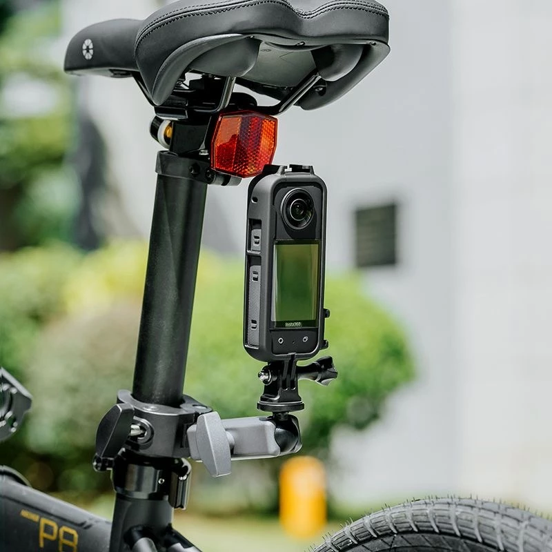 โครงที่อยู่อาศัยกรงกระเป๋าสําหรับ Insta360 X4 Air/X5/X4/X3/X2 กล้องขยายอุปกรณ์เสริมเกราะป้องกันกรงพร้อมอะแดปเตอร์สากลกันกระแทกเคสกระจายความร้อน thumbnail 8