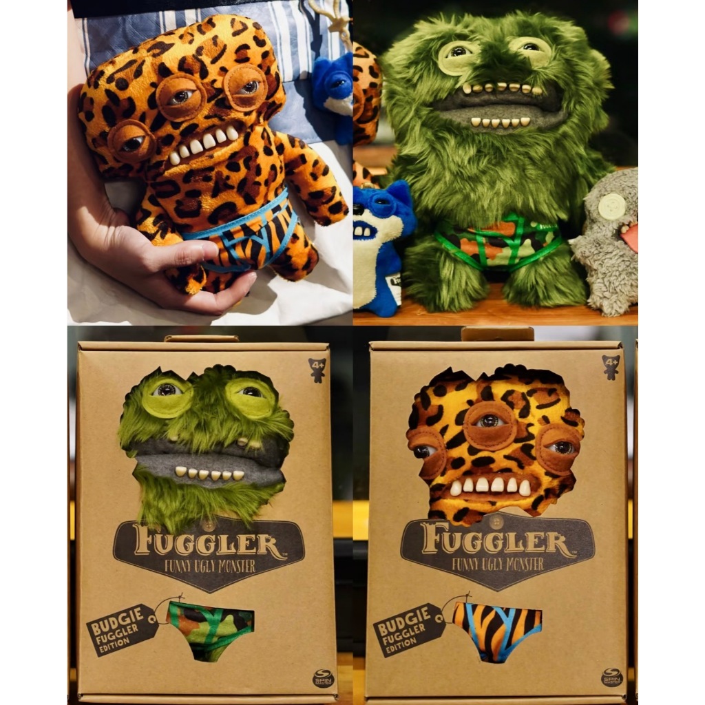 Fuggler ชุดชั้นใน Series ตุ๊กตาน่าเกลียดน่ารักตลกอินเทรนด์เล่นตกแต่งคอลเลกชัน - รูปที่ 4