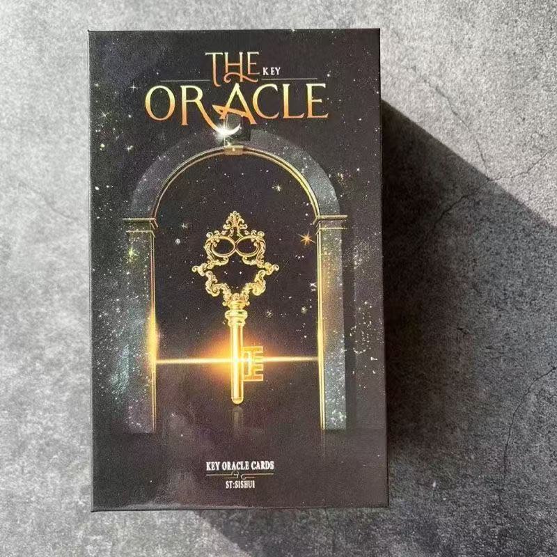 ต้นฉบับ [คลังสินค้าพร้อม] The Key Oracle Card เกมกระดานภาษาอังกฤษการ์ดเกม The Key Oracle