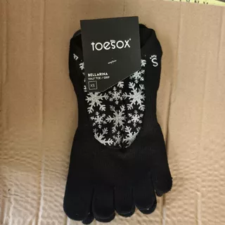 Toesox ถุงเท้าโยคะและพิลาทิส กันลื่นสำหรับมืออาชีพ ใช้งานได้ดีในการเต้นรำและเล่นกีฬาภายใน