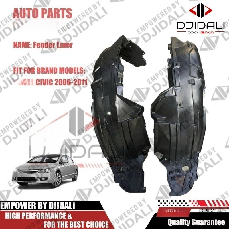 พลาสติกซุ้มล้อ หน้า HONDA CIVIC FD 2006-2011 ซีวิค นางฟ้า ซุ้มล้อหน้า ซุ้มล้อพลาสติก