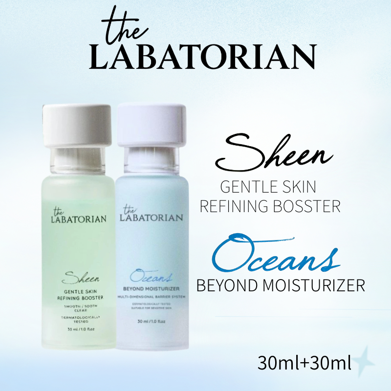(The Labatorian Set) SHEEN/ OCEANS  ผิวหนังอย่างอ่อนโยน ส่งเสริมการขัดผิว ไฮเดรต เพิ่มความกระจ่างใส 