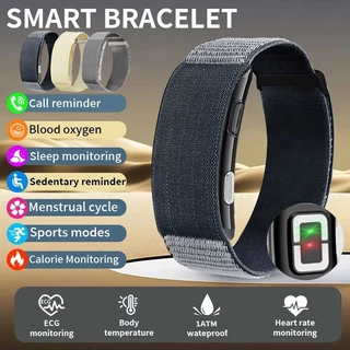 LIGE VITRO ไม่มีหน้าจอสร้อยข้อมือสมาร์ท ECG Heart Rate เครื่องวัดความดันโลหิตสุขภาพกีฬาฟิตเนส Smartwatch กันน้ำ