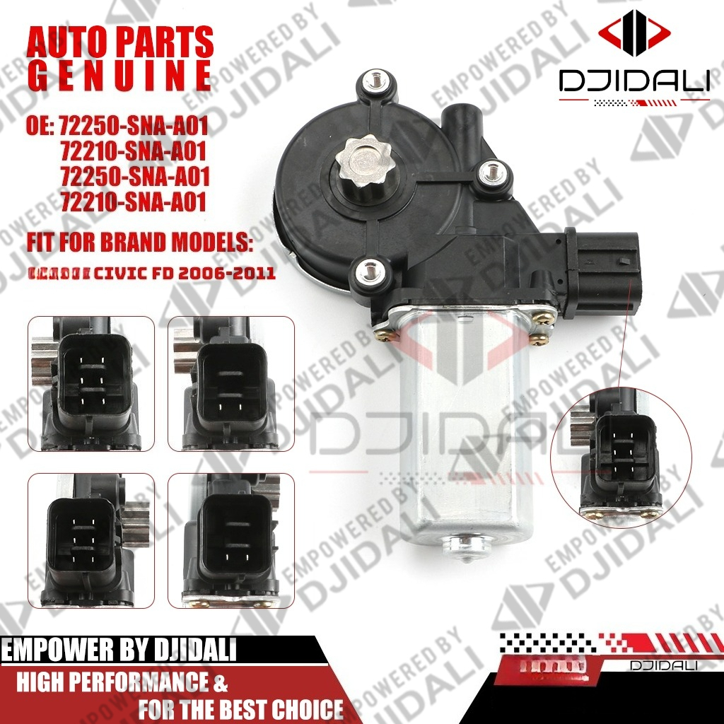 ไฟฟ้ากระจกมอเตอร์ตัวยกกระจกสําหรับ พลเมือง Honda Civic FD 2006-2011