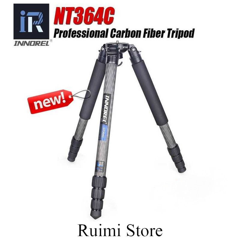 INNOREL NT364C Professional คาร์บอนไฟเบอร์ชามกล้องสําหรับกล้อง DSLR กล้องวิดีโอ Heavy Duty 25 กก.สูงสุดโหลด Birdwatching ขาตั้งแก้ว