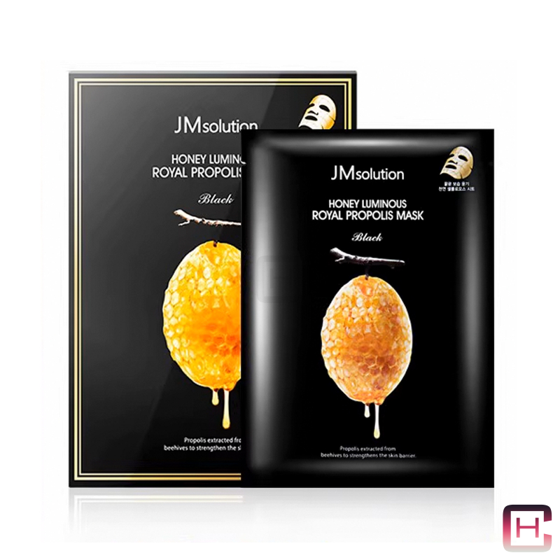 JMsolution Honey Luminous Royal Propolis Mask (10 แผ่น/แพ็ค)