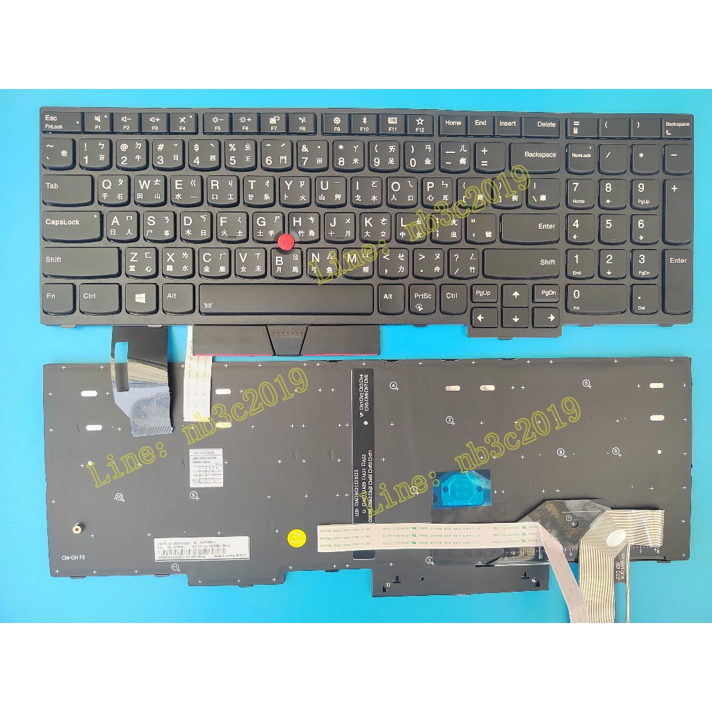 Thinkpad E580 E585 L580 T590 E590 E595 P52 P53 P72 P73音体盘