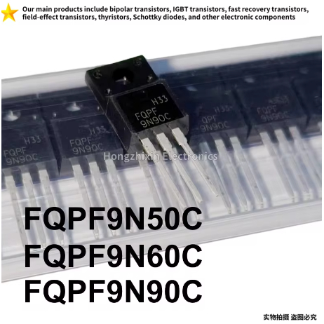 1-5PCS FQPF9N50C 9N50 FQPF9N60C 9N60 FQPF9N90C 9N90 TO-220F MOSFET, ยี่ห้อใหม่คุณภาพสูง