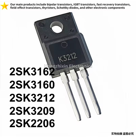 1-5PCS ใหม่ 2SK3162 2SK3160 2SK3212 2SK3209 2SK2206 TO-220F MOSFET K3162 K3160 K3212 K3209 K2206
