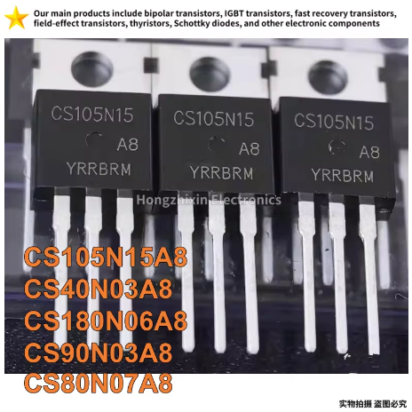 1-5PCS ใหม่ CS105N15A8 CS40N03A8 CS180N06A8 CS90N03A8 CS80N07A8 TO-220 CS105N15 CS40N03 CS180N06 CS9
