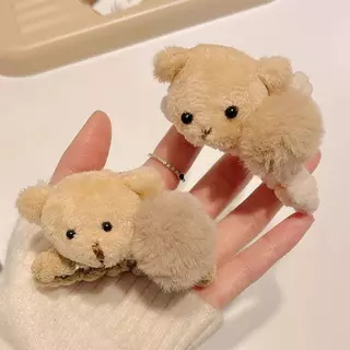 กิ๊บรูปหมีสำหรับผู้หญิง ดีไซน์การ์ตูนน่ารัก