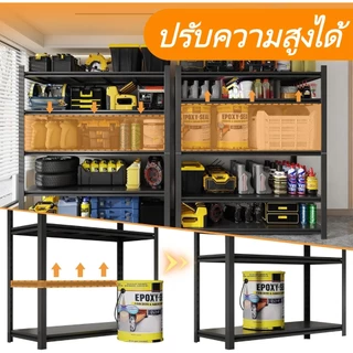 ชั้นวางของ ใหญ่ ชั้นวางของเหล็ก 6/5/4/3ชั้น สแตนเลส รับน้ำหนัก 1000กก shelf เลือกได้หลายขนาด