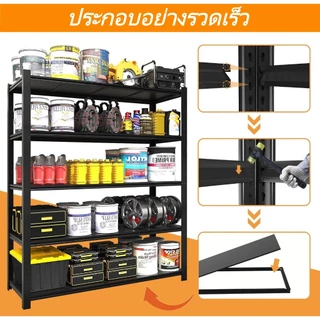 ชั้นวางของ ใหญ่ ชั้นวางของเหล็ก 6/5/4/3ชั้น สแตนเลส รับน้ำหนัก 1000กก shelf เลือกได้หลายขนาด