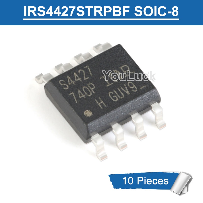 10pcs Original S4427 IRS4427S SOP-8 IRS4427STRPBF SOIC-8 20V Dual Low-side Gate driver IC ยี่ห้อใหม่
