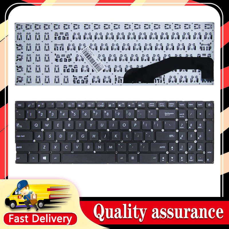 แป้นพิมพ์แล็ปท็อปใหม่สําหรับ ASUS X543 X543U X543UA X543UB X543M X543MA X543L X543LA X540 X540L X540