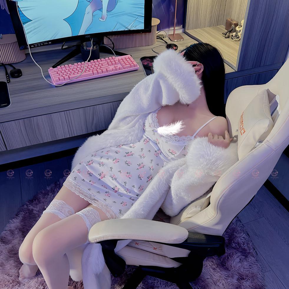 sexy juxxy 💋ชุดน่ารัก เซ็กซี่ ผ้าใส่สบาย ชุดเซ็ท ราคาถูก 🚚พร้อมส่งในไทย 40-100กก. D205 - รูปที่ 4