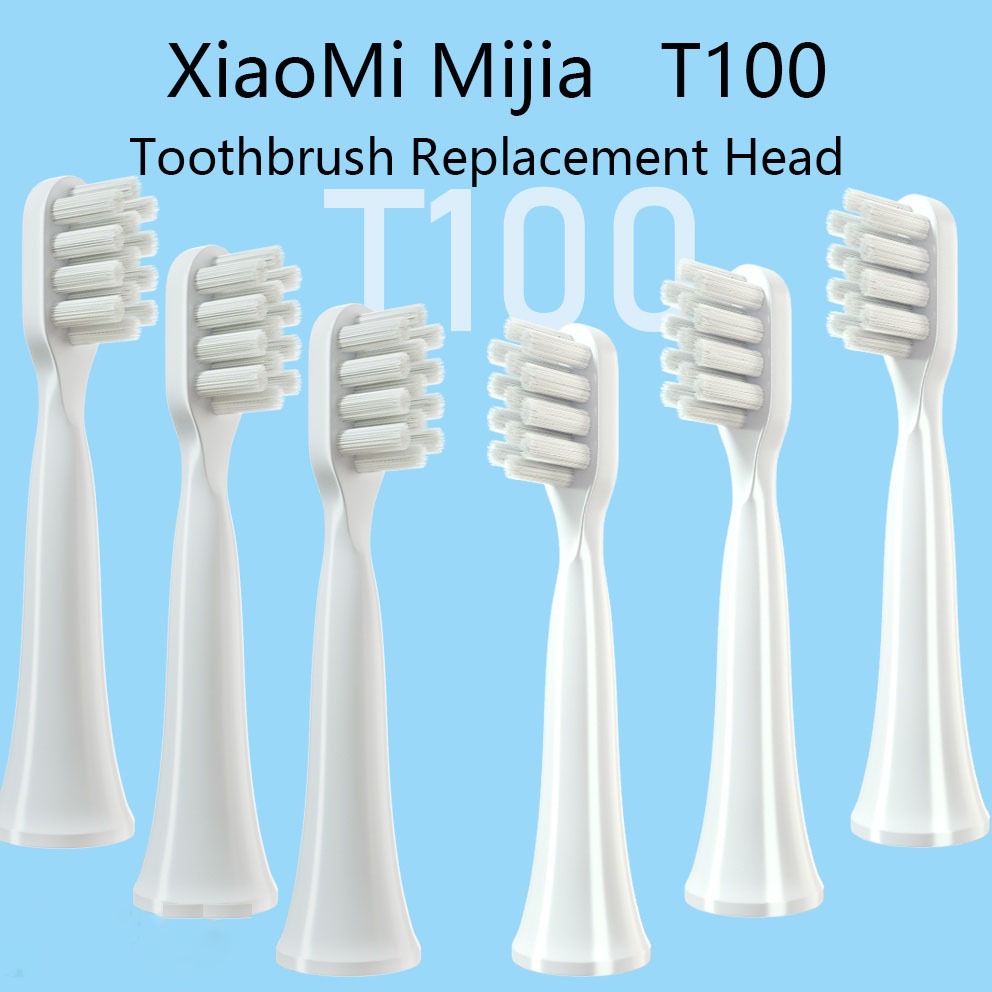 Xiaomi Mijia T100 แปรงสีฟันไฟฟ้าเปลี่ยนหัวแปรง 12 ชิ้นเหมาะสําหรับ Mijia T100 MES603 รุ่น