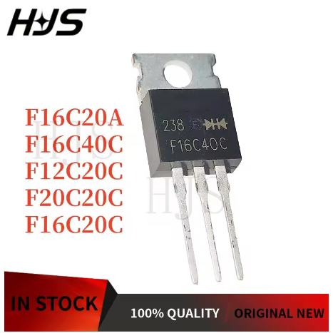 5PCS ใหม่ F16C20C F12C20C F16C40C F20C F16C20A TO-220 High-power ในสต็อกอิเล็กทรอนิกส์ส่วนประกอบ