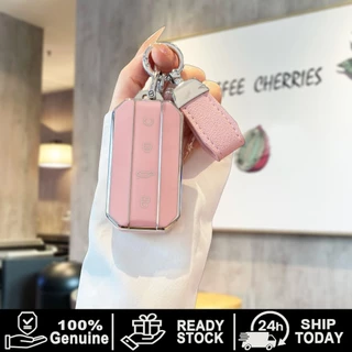 สีชมพู CHERY Jaecoo J5 EV เคสกุญแจรีโมทรถยนต์ โปร่งใส Jaecoo J5 EV พวงกุญแจรถ