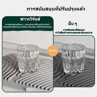 2️⃣4️⃣𝐇พร้อมส่งจากไทย🚚แผ่นกันลื่นซิลิโคนเกรดอาหาร มีรูแขวน แผ่นซิลิโคนระบายน้ำ ใช้ได้กับ อ่างล้างจานในครัวและห้องน้ำ