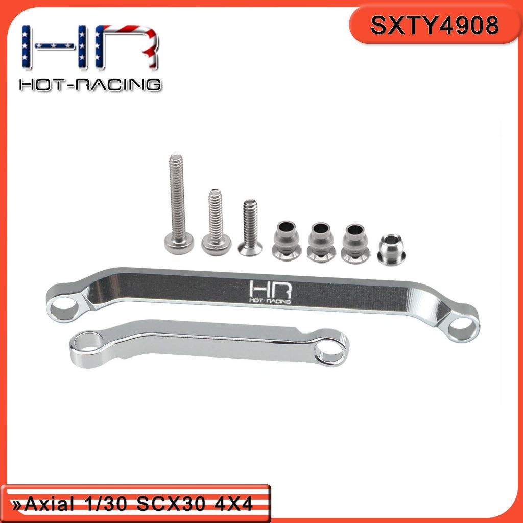 HR RACING อะไหล่ T6 TT พวงมาลัย Link สําหรับ 1/30 Axial SCX30 RC รุ่นรถ Crawler อัพเกรดอุปกรณ์เสริม