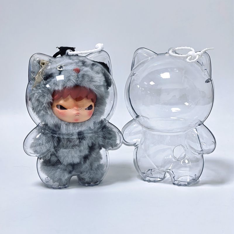 Protective Case for Hirono - POPMART Hirono Dustproof Storage & Display Box, Compatible with Highway