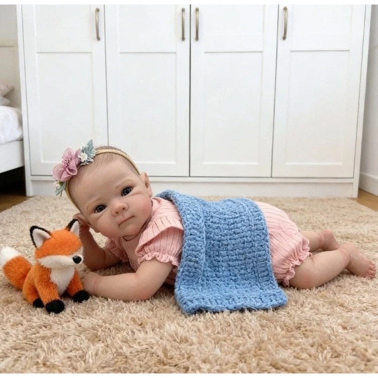 NPK 18 Handmade Reborn Bettie เด็กทารกไวนิล 3D ผิวที่มองเห็นได้หลอดเลือดดําคุณภาพสูง Muñecas Bebe Re