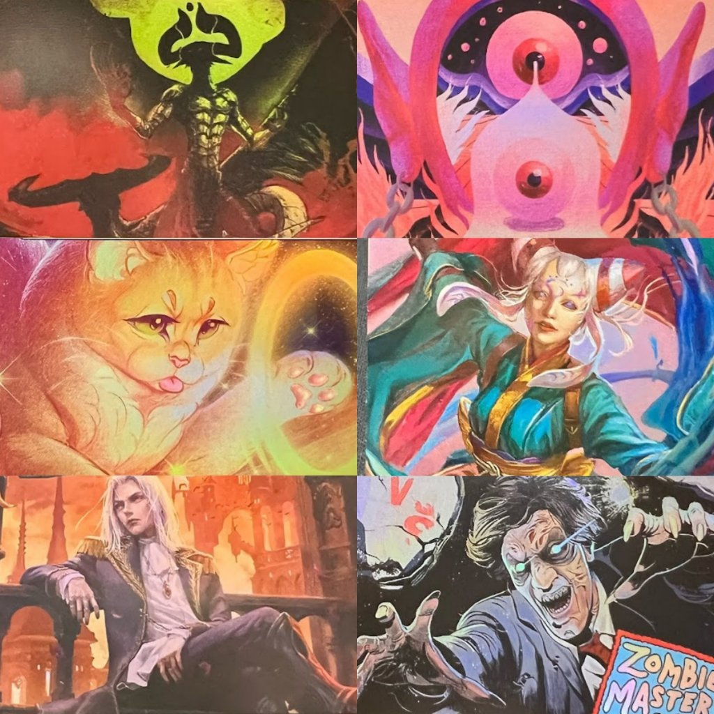 การ์ดทดสอบทำมือ EDH - Double-sided 2 Foil Series
