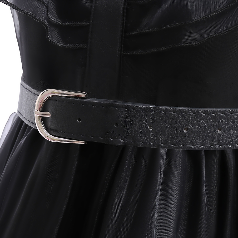 MQATZ زي أطفال Addams أسود للحفلات — صورة 6