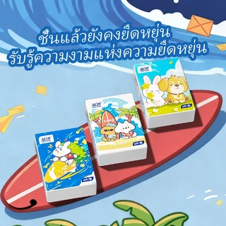 【1 ลัง 20 ห่อ】 LamPure GB/T 20808 ผ้าสำลีพกพา 4 ชั้น หนาแน่น รุ่นใหม่ อัปเกรด ลายการ์ตูน มินิ ผ้าสำลี ทนทานมาก แรงดูดน้ำดี พกพาสะดวก สำคัญสำหรับท่องเที่ยวและกิจกรรมกลางแจ้ง