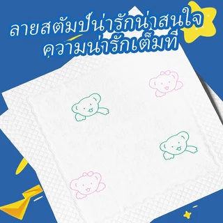 【1 ลัง 20 ห่อ】 LamPure GB/T 20808 ผ้าสำลีพกพา 4 ชั้น หนาแน่น รุ่นใหม่ อัปเกรด ลายการ์ตูน มินิ ผ้าสำลี ทนทานมาก แรงดูดน้ำดี พกพาสะดวก สำคัญสำหรับท่องเที่ยวและกิจกรรมกลางแจ้ง