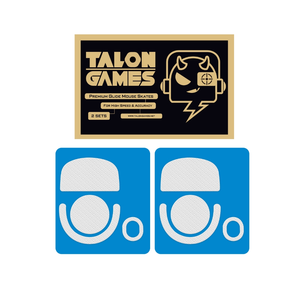 TALONGAMES เมาส์ฟุตสเก็ตสําหรับ Logitech G PRO X SUPERLIGHT 2c เมาส์ 3D Series เปลี่ยน Glide