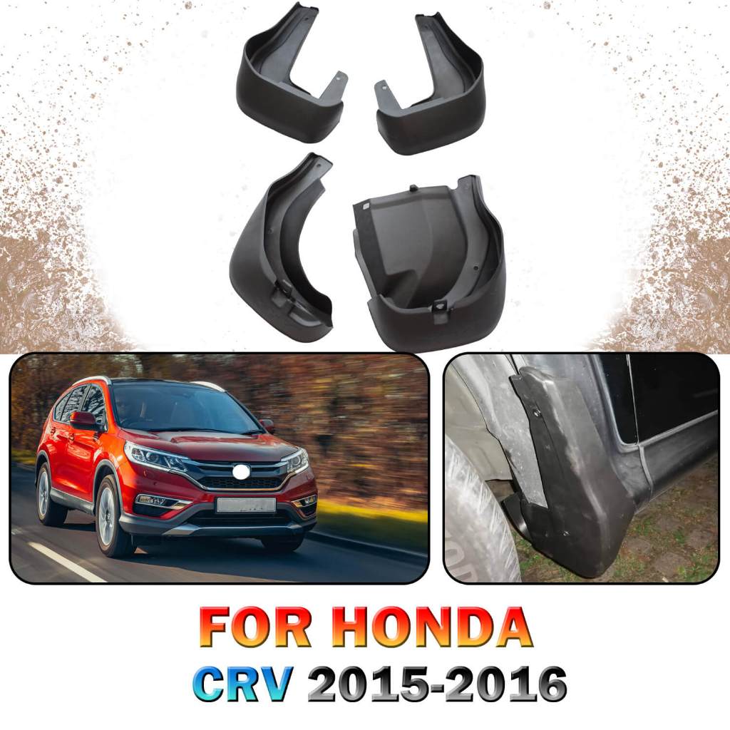 รถ MudFlaps สําหรับ Honda CRV CR-V C-RV 2012 2013 214 2015 Mud Flap Mudguards Fender YC101059-1