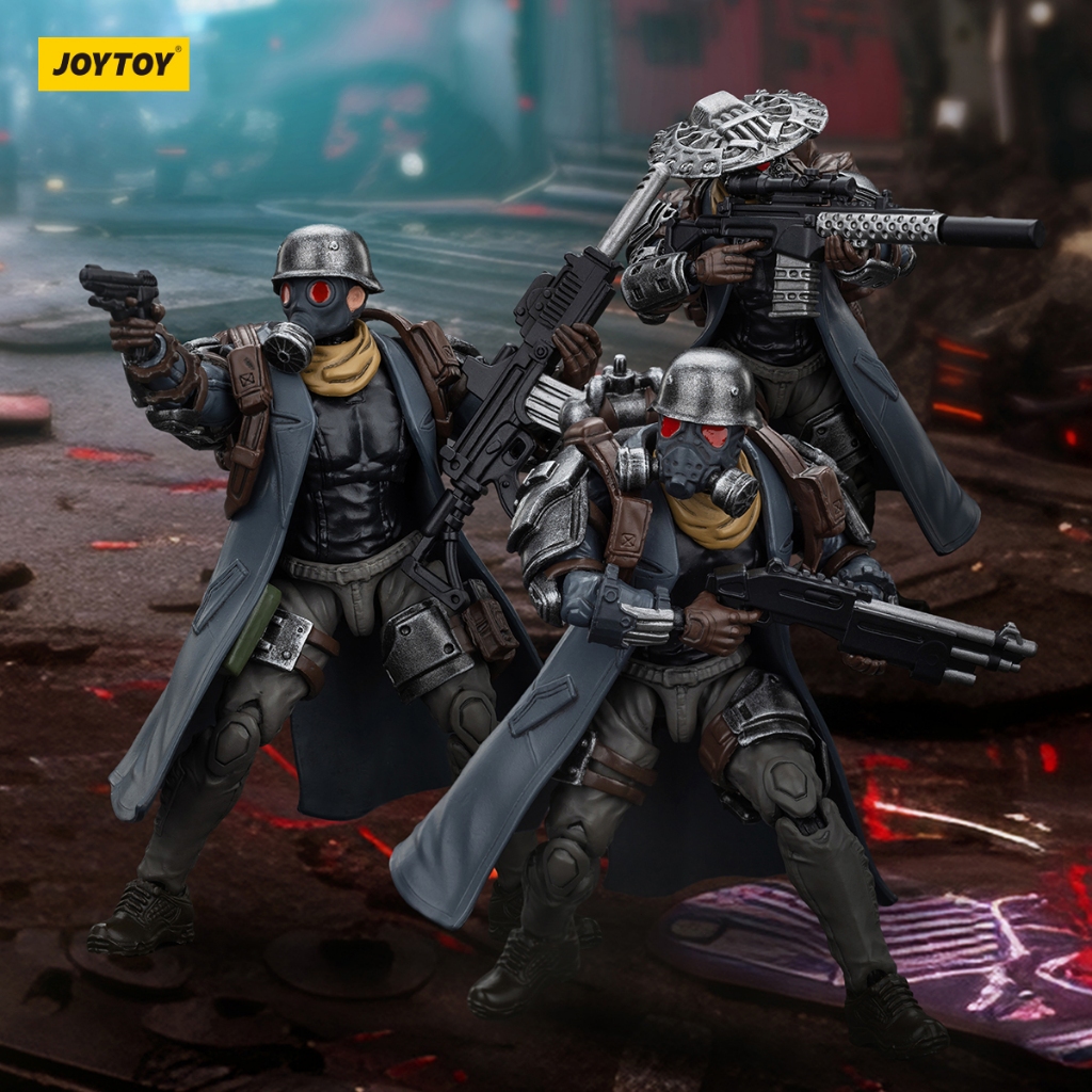 HiPlay JOYTOY Battle Of The Stars Shadow Jaeger Squad Raven&Viper &Jackal 1/18 แอ็คชั่นฟิกเกอร์