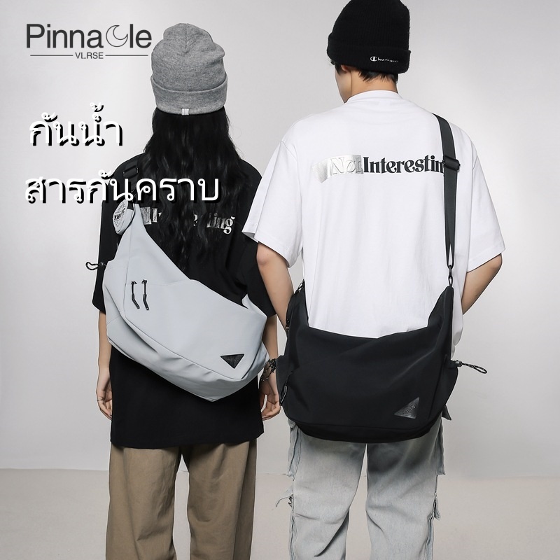กระเป๋า Messenger ชายหญิง Street Wear สไตล์ใหม่แฟชั่นฟังก์ชั่นลําลองขี่จักรยานแนวโน้มกีฬา Postman กระเป๋าสะพาย Unisex