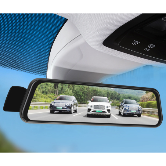 Carlover N6Pro WiFi สมาร์ทสตรีมมิ่ง Dash Cam 2K + 1080P วิดีโอ Super Night Vision ADAS + BSD Assista