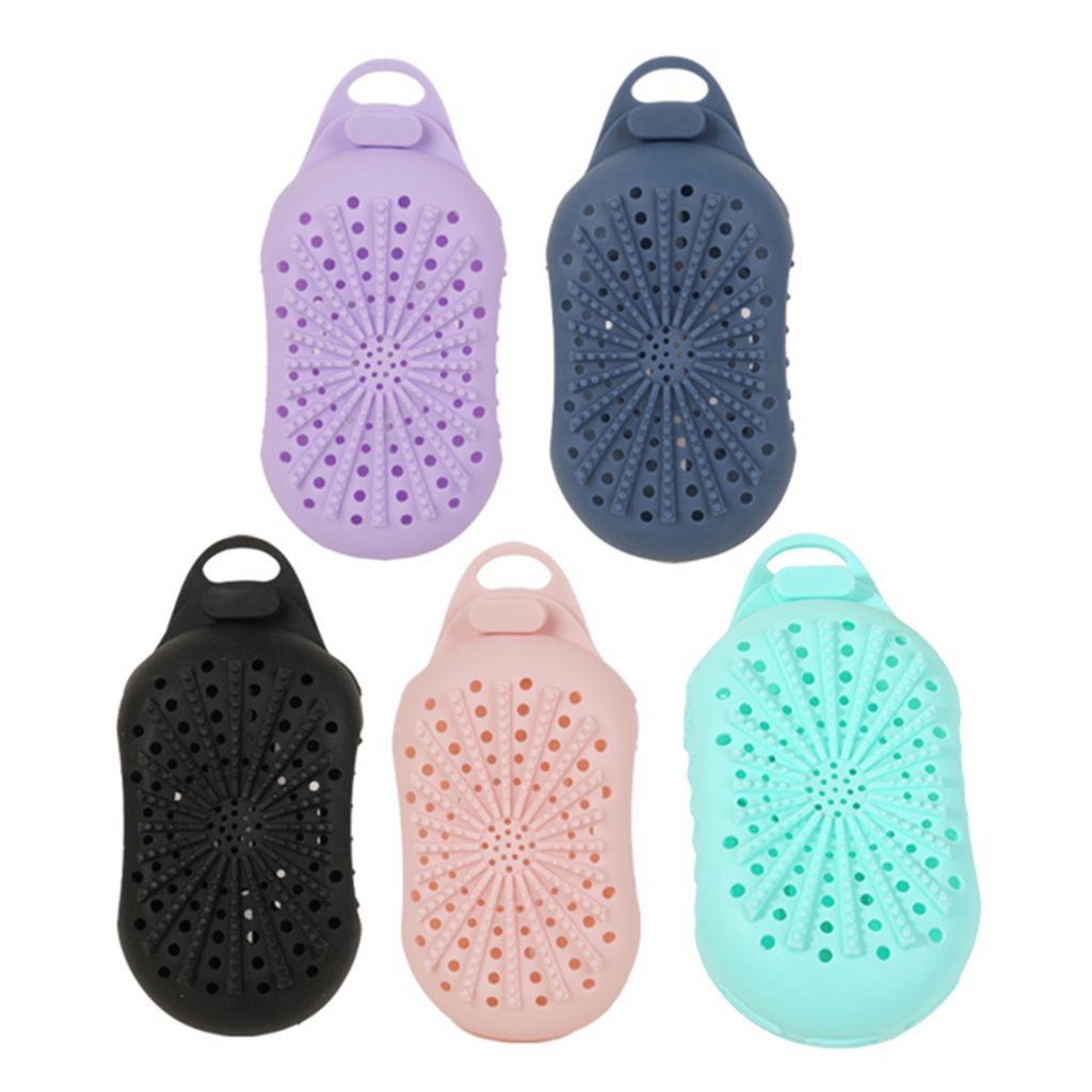 Exfoliating Soaps Saver Bag Multifunctioal Soap Saver Pocket สําหรับผู้ชายผู้หญิง