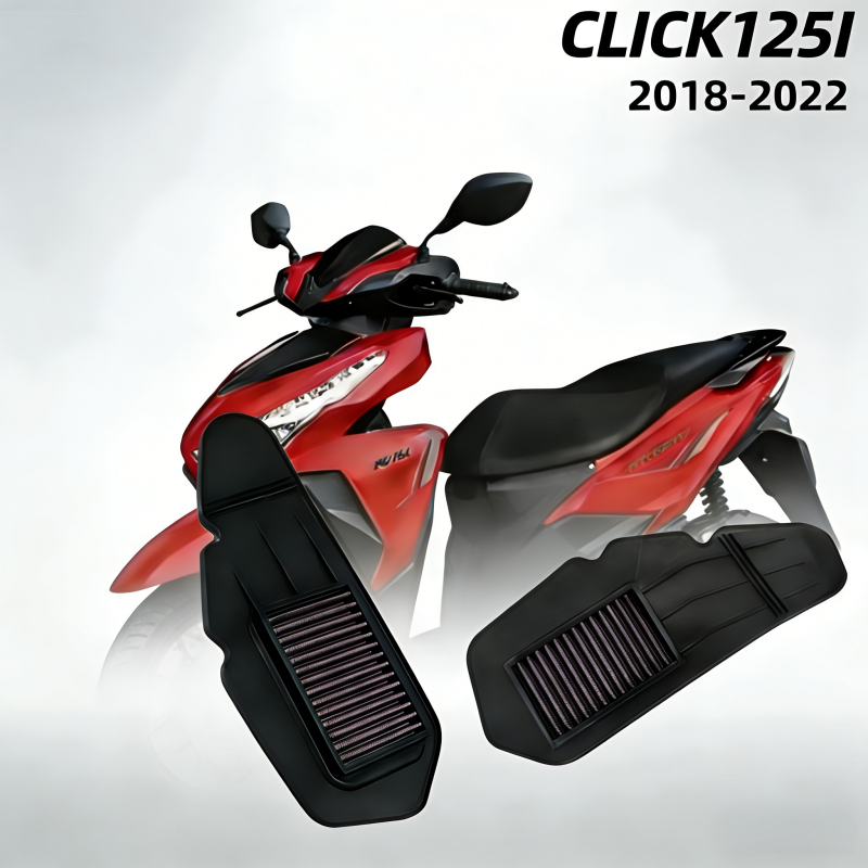 Honda Click125i ไส้กรองอากาศถอดซักได้ กรองอากาศประสิทธิภาพสูง ป้องกันฝุ่นละอองและทราย เสริมการปกป้องเครื่องยนต์ให้มีอายุการใช้งานยาวนานยิ่งขึ้น ราคา ถูกที่สุด ดีลบีเคเค