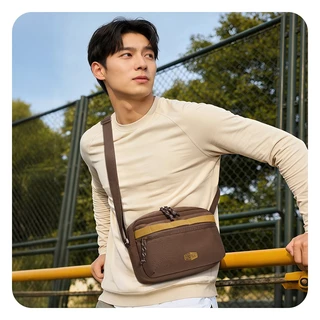BAGSMART กระเป๋าสะพายข้างสําหรับทั้งชายและหญิงสําหรับกระเป๋าสะพายไหล่กันน้ําความจุขนาดใหญ่เฉพาะทุกวัน