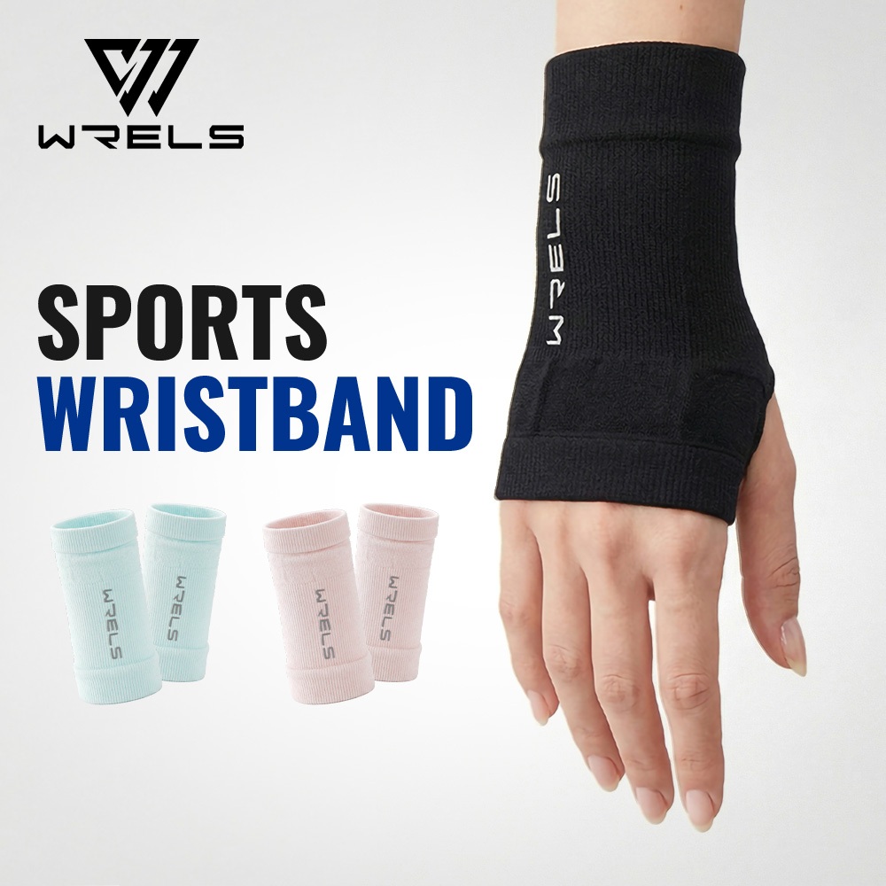 สายรัดข้อมือกีฬา WELS HW2201 ออกแบบมาเพื่อกันการบีบอัดและระบายอากาศได้ดี มั่นใจในการเล่นบาสเก็ตบอล