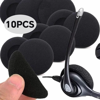 5 คู่ ฝาครอบหูฟัง แผ่นฟองน้ําครอบหูฟัง ฟองน้ำหูฟัง แบบเปลี่ยน สําหรับ foam earphone covers ปลอกโฟม