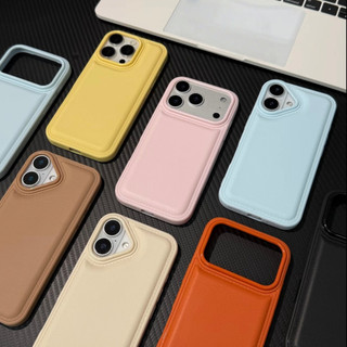 【TPU soft case/Orange】compatible for iPhone 11 12 13 14 15 16 17 pro max case