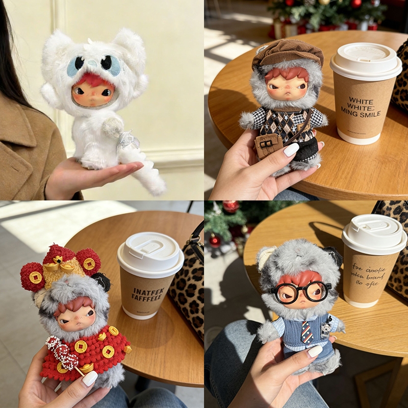 Hirono Doll Clothes Only - Road Trip Diary Plush Keychain Outfits, Super Cute Doll Costumes