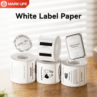 Marklife White Thermal Label Sticker Paper Wide Clothing Com…